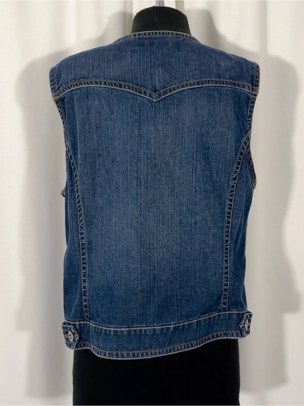Vintage Liz Claiborne Denim Vest